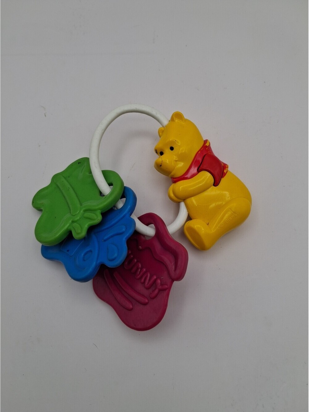 Disney Winnie The Pooh & Friends Soft Rubber Baby Teether Ring The First Years
